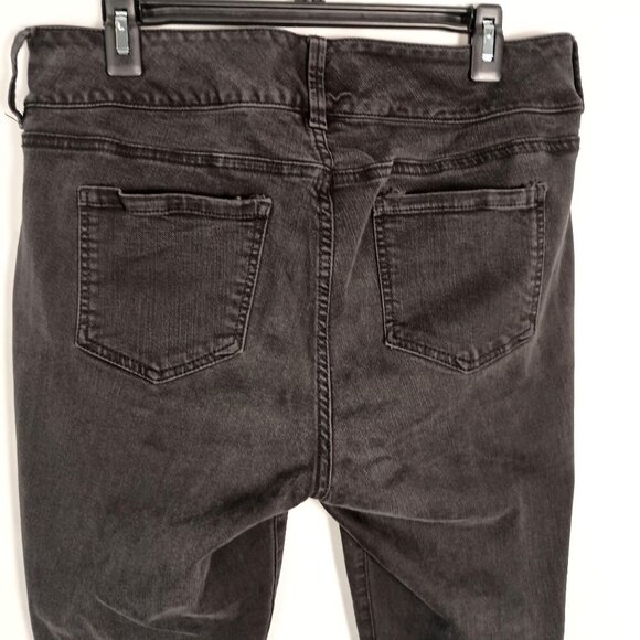 Torrid Jegging Skinny High-Rise Multi Zip Jean Black Size 14 Short Stretch - Picture 4 of 8